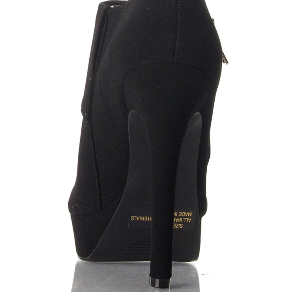 Peep toe bootie platform - Picture 3 of 8